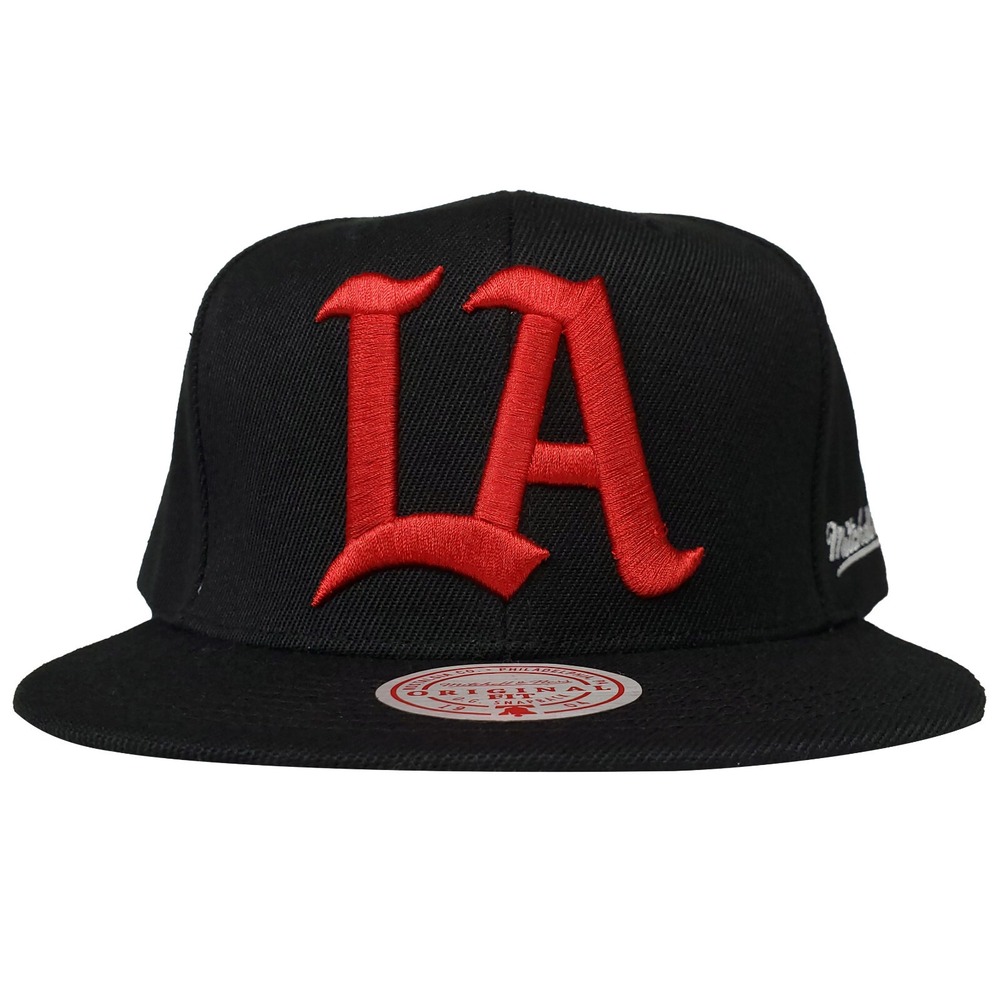 LA 100 Thieves Call of Duty x Mitchell & Ness Snapback Hat Cap 3D Logo Black NWT